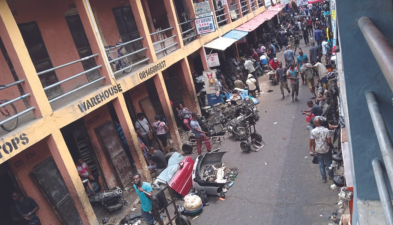 An Image of Ladipo Maarket