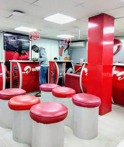 inside Airtel office Ikeja